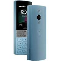 Nokia 150 Dual Sim Keypad Phone, Rear Camera, Long Lasting Battery Life and FM Radio (Blue)