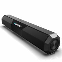 Blaupunkt SBA20+ 20W Bluetooth Soundbar for TV with Bluetooth/SD Card/Aux, Mini Sound/Audio System for TV Speakers, Mobile, PC, Projectors, Tablets, Laptops
