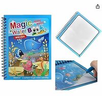 Graphene Magic Water Coloring Book, Educational Fun & Bonding Time for Kids, Reusable, Mess-Free Art with Quick Dry Technology, Promote Fine Motor & Drawing Skills, Ideal Travel Toy