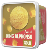 Fresh Amul Ice Cream King Alphonso Gold and other items [location specific]