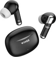 WINGS Flobuds 335 Made In India, Smart ENC High Fidelity 13mm Drivers Low Latency 40ms Bluetooth