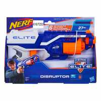 Nerf Disruptor Elite Toy Blaster,6-Dart Rotating Drum with Darts, Toys for Kids Teens&Adults, Gift Toy,Outdoor Toy for Boys, Birthday Gift for Kids Ages 8+,Best Xmas Gift,Multicolor