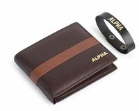 Alpha Premium Leather Mens Wallet | 100% Ethically Sourced Top Grain Leather | Luxury Craftsmanship | Smart Design | RFID Protection | Blending Style with Functionality | Business | Style 3