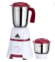 Athots Powerful Hybrid 550 W Mixer Grinder  (Hardy Pro | 2 Jars | Light Brown , White)