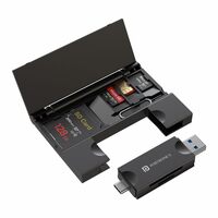 Portronics Mport 30 Plus Card Reader (Black)