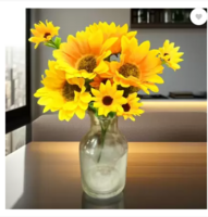 Artificial Sunflower Bunch Yellow