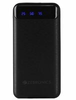 ZEBRONICS MB10000S4 Power Bank, 10000 mAh, 12W, Dual USB Output, Type C & Micro USB Input