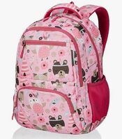 Amazon Basics 26 L School Backpack for Boys & Girls | 4 Compartments with Durable Zippers and Back Padding | For School, Travel and Outdoors | 32 L x 18 W x 45 H cm