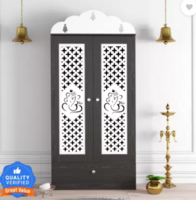 Flipkart Perfect Homes Anandam Engineered Wood Home Temple (Height: 167, Knock Down)