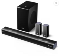 Mivi Fort S660 With Dolby Audio, 2 Satellite Speakers, Surround Sound 660 W Bluetooth Soundbar  (Black, 5.1 Channel)