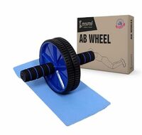 Cockatoo ECO Ab Roller||Ab workout equipment With Knee MatExercise Roller for Core Strength Training & Home Gym Fitness, Abdominal Carver Machine for Men & Women