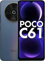 POCO C61 64 GB, 4 GB RAM, Mobile Phone, Blue