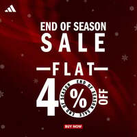 Adidas End of Season Sale (Phase 2)- Flat 40% Off 