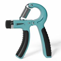 Lifelong Adjustable Hand Grip Strengthener, Forearm Exercise (5-60kgs) - Blue & Black, LLFAHG001