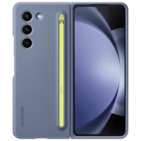 SAMSUNG - Back Case for Galaxy Z Fold5 (Icy Blue)