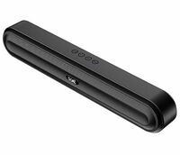 boAt Aavante Bar 490 10W Signature Sound, Dual Full-Range Drivers,7 HRS Battery, Built-in Mic,2.0 CH, TWS Feature,Multi Connect, Bluetooth Sound Bar, Soundbar Speaker (Classic Black)
