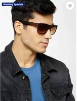 UV Protection Wayfarer Sunglasses (50)  (For Men, Brown)