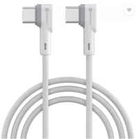 Portronics USB - Type C Cable 2 A 1.2 m Konnect L 60W PD (Type C to Type C) Fast Charging  