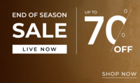AND India | End of Season Sale : Upto 70% Off on Items + Extra 10% Off Using Code 
