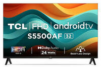 TCL S5500AF 79.97 cm (32 inch) Full HD LED Smart Android TV 2024 Edition (32S5500AF)
