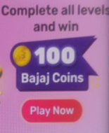 Bajaj Finserv: New Bajaj Streak Challenge Win 100 Coins