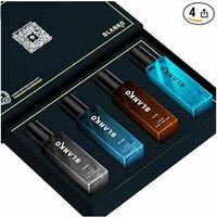 BLANKO By King Powerful Men Collection Tlt Parfum 20Ml Pack Of 4 | Longest Lasting Mens Dawn Scented Liquid Perfume With Time Lock Technology | Luxury Fragrance Gift Set For Husband, Father, Brother