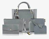 Fargo PU Leather Latest Handbags For Women's Ladies Combo Of 5 Shoulder Bag For Girls