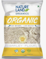  NATURELAND ORGANICS Barley Flour/Jau Flour 500 Gm (Pack of 5) and other items [location specific]