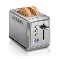 Hamilton Beach 2 Slice Toaster Digital Stainless Steel with Extra-Wide Slots 