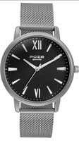 Sonata Poze Quartz Analog Black Dial Mesh Strap Watch for Men-SP70039KM03W 