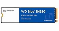 Western Digital WD Blue SN580 NVMe 1TB, Upto 4150MB/s, 5 Y Warranty, PCIe Gen 4 NVMe M.2 (2280), Internal Solid State Drive (SSD) (WDS100T3B0E)