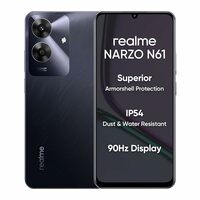 realme NARZO N61 (Marble Black, 4GB RAM+64GB Storage) Apply ₹1000 coupon