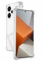 ShopByShop Back Case Cover Flexible Silicone Transparent Case Cover for Redmi Note 13 Pro Plus 5G (Silicone/Transparent)