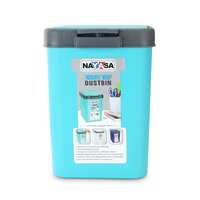 Nayasa Door Dustbin Small 14 Ltrs. - Blue