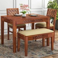 RK DECK INCREDIBLY DECOROUS Wood Solid sheesham Wood Dining Room Sets