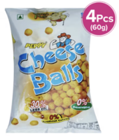 [Price drop] Instamart Peppy Cheese ball 60 g x 4 [location specific]