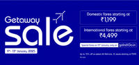 Indigo Gateway Sale- Domestic Flights Starting from Rs.1199