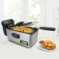 iBELL DF310M Electric Deep Fryer 3 Litre Stainless Steel 2000W
