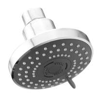 ALTON SHR20725 ABS, 4-INCH, 3-Function Overhead Shower, Chrome Finish (Without Arm)

