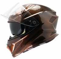 Steelbird SBH-25 Breeze On Ombre 7Wings ISI Certified Full Face Helmet for Men and Women with Inner Smoke Sun Shield