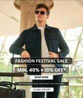 Raymond Fashion Festival Sale | Min 40% Off + Extra 10% Off via code