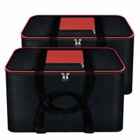 Storite 2 Pack Moisture Proof Nylon Large Size Underbed Storage Bag For Clothes