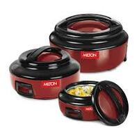 Milton Set of 3 Red Ernesto Inner Stainless Steel Jr Casserole 420 ml 850 ml 1.43 L