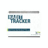 Apply 50% coupon - Vantagekart Habit Tracker Daily, Weekly and Monthly Planner (undated), Fits Perfectly at Office Desk, New Year Planner Corporate Gift, Track Progress and Reach Your Goals