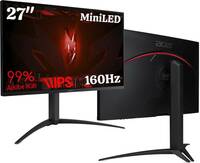 Acer Nitro 68.58 cm (27 inch) 4K Ultra HD IPS Panel Gaming Monitor (XV275K P3)  (AMD Free Sync, Response Time: 1 ms, 160 Hz Refresh Rate)