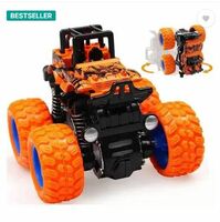 Aarna Monster truck 360 Degree Stunt car with Rubber tyre (Multicolor)  (multivolor)