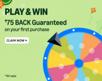 Get ₹75 cashback on Min Order ₹250 across various categories [Account Specific]