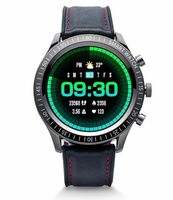 Vibez by Lifelong Urbane Smartwatch with 3D UI 1.32" HD Display|24x7 Heart Rate & Blood Oxygen Tracking|8 Sports Mode|Sleep Monitor|IP67 Waterproof|7 Days Battery Backup, VBSWM360 (Black)