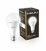 Bajaj LEDZ 12W Rechargeable Emergency Inverter LED Bulb | Cool Day Light | Upto 4 Hours Battery | B22D | 1 Year - Warranty (Pack of 1, White)