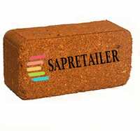 SAPRETAILER Cocopeat Block 650 Gram Organic Coir Pith Block for Organic Terrace Gardening (Set of 3)